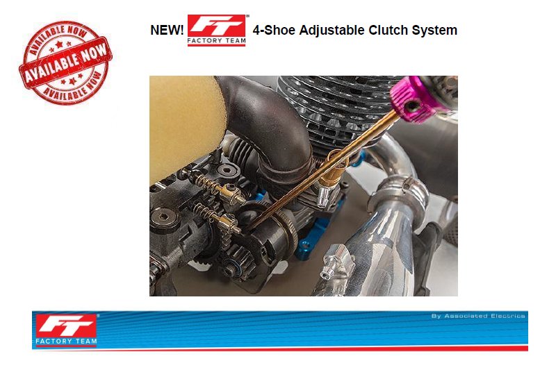 Associated FT 4-Shoe Adjustable Clutch System