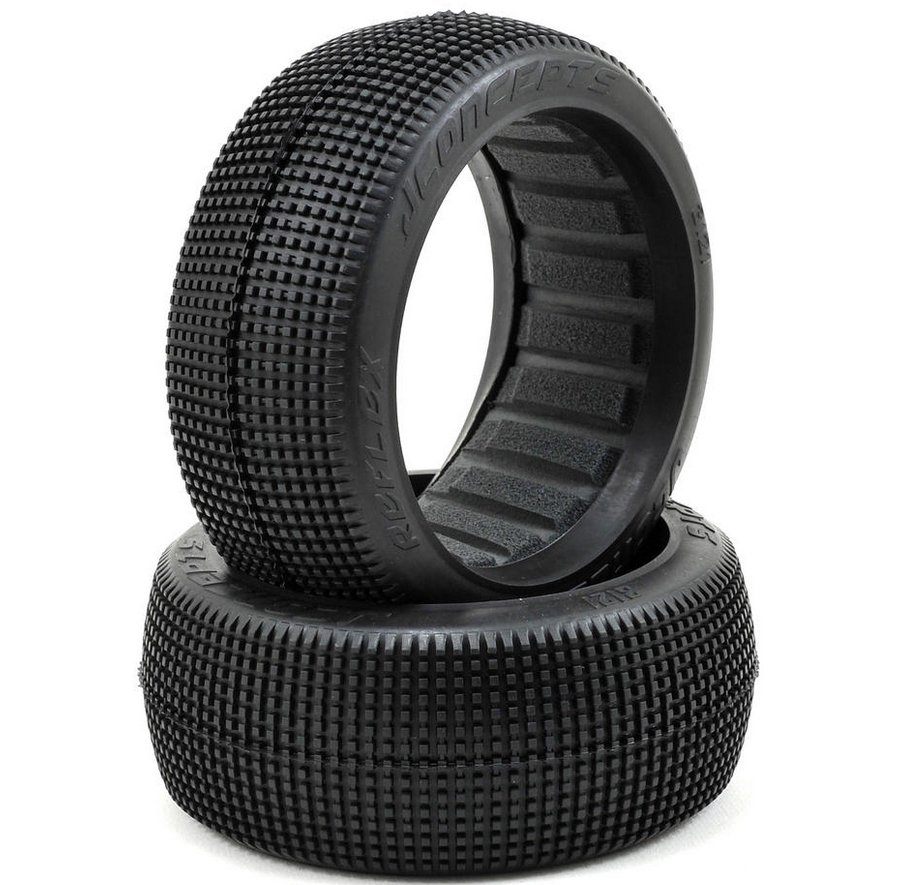 JConcepts Reflex 1/8th Buggy Tires (2) (Blue)